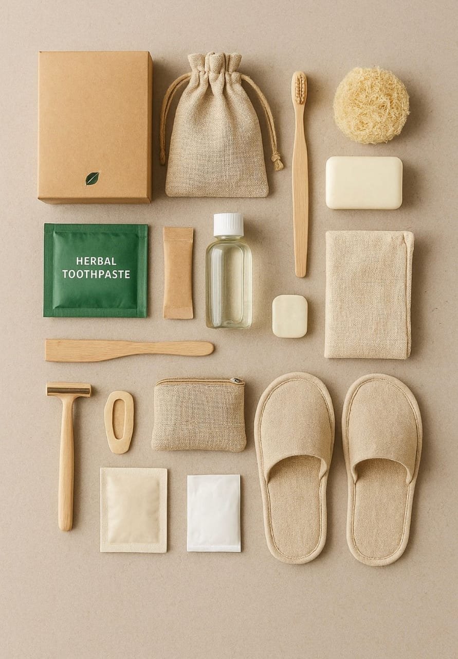 Hospitality Kits manufactured in India and exported to Singapore